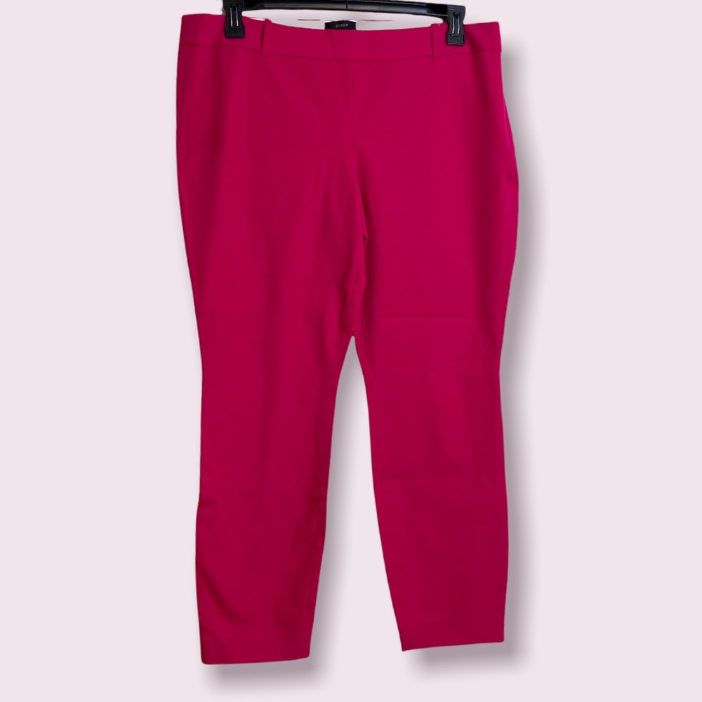 J. Crew Fuchsia Minnie Pants